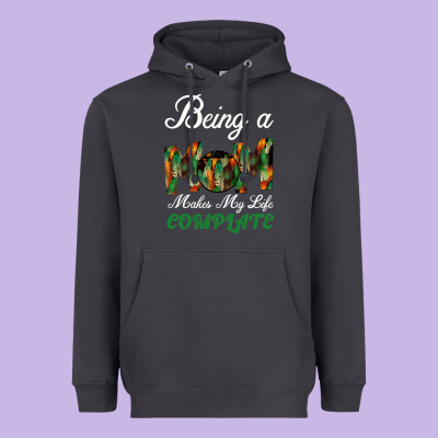 Being A Mom Makes My Life Complete For Dark Heavyweight Hoodie Designed By Bettercallsaul