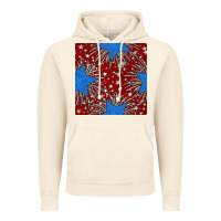 Vintage Artic Glitter 4th of July Seamless Pattern Vintage Hoodie - BundleAndBundleShop