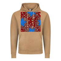 Vintage Camel Glitter 4th of July Seamless Pattern Vintage Hoodie - BundleAndBundleShop