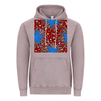 Vintage Zinc Glitter 4th of July Seamless Pattern Vintage Hoodie - BundleAndBundleShop