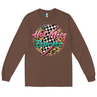 Chestnut hot mess express Long Sleeve Tee - MaliasSmallBusiness