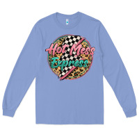 Colony Blue hot mess express Long Sleeve Tee - MaliasSmallBusiness