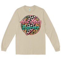 Mushroom hot mess express Long Sleeve Tee - MaliasSmallBusiness