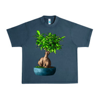 Midnight Navy Ficus Ginsenge Urban Heavy Tee - LillyAllenDesigns