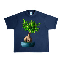 Navy Ficus Ginsenge Urban Heavy Tee - LillyAllenDesigns