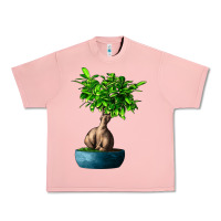 Salmon Ficus Ginsenge Urban Heavy Tee - LillyAllenDesigns