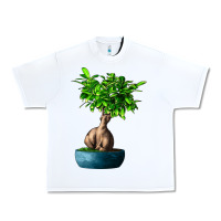 White Ficus Ginsenge Urban Heavy Tee - LillyAllenDesigns