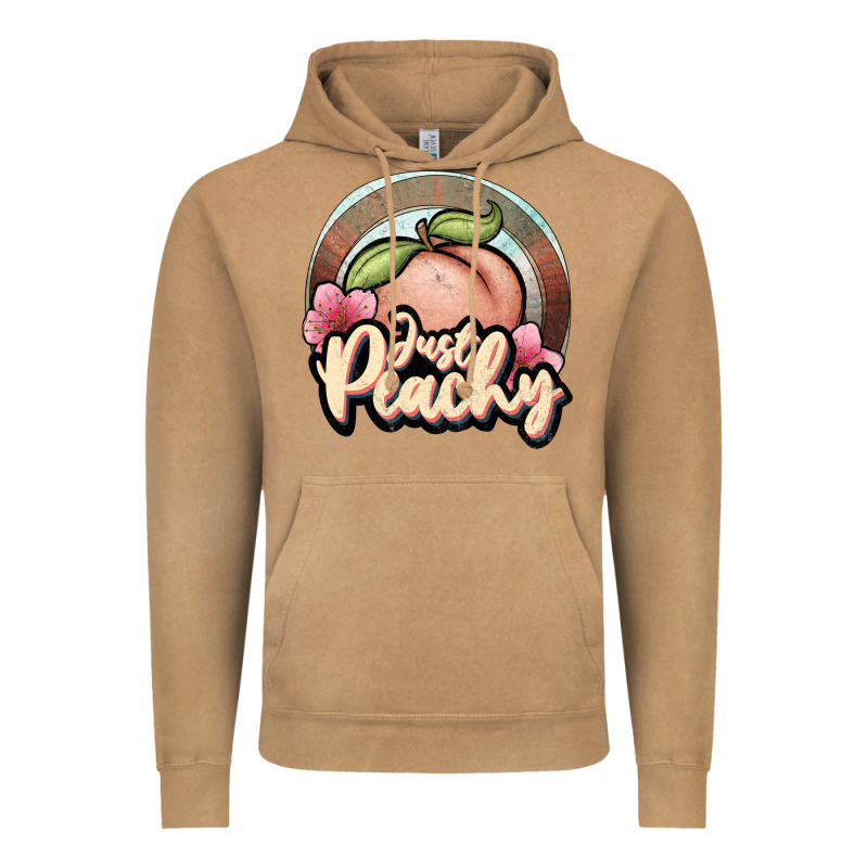Just Peachy Vintage Hoodie by JahusDesignShop | Teevron