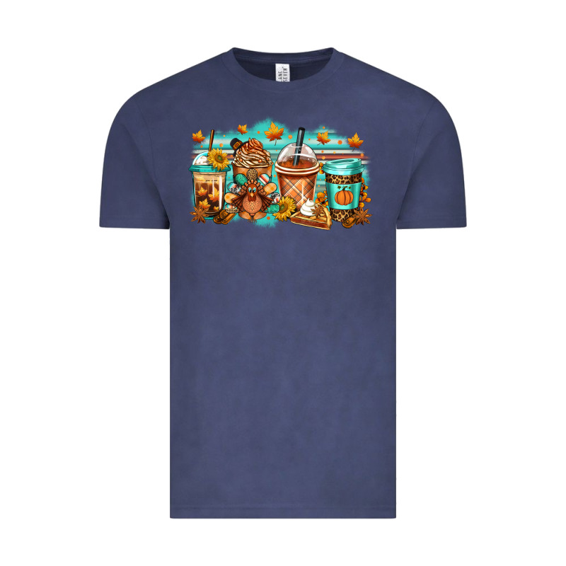 Thanksgiving Coffee Vintage Tee by Jasminsmagicworld | Teevron