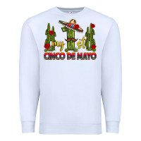 White my 1st cinco de mayo Premium Sweatshirt - texasbilliewilder