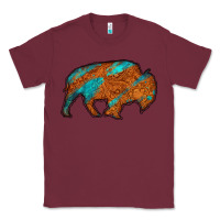 Burgundy bison Classic Tee - Jasminsmagicworld