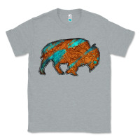 Heather Grey bison Classic Tee - Jasminsmagicworld