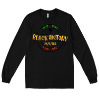 Black black history Long Sleeve Tee - MaliasSmallBusiness