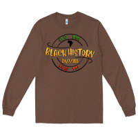 Chestnut black history Long Sleeve Tee - MaliasSmallBusiness