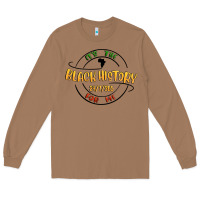Toasted Coconut black history Long Sleeve Tee - MaliasSmallBusiness