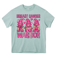 Arona Breast Cancer Warrior Gnomes Heavy Core Tee - texasbilliewilder