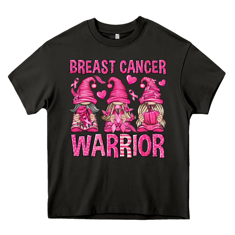 Breast Cancer Warrior Gnomes Heavy Core Tee by texasbilliewilder | Teevron