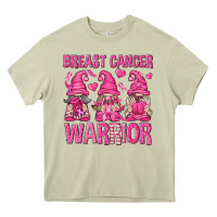 Mossy Breast Cancer Warrior Gnomes Heavy Core Tee - texasbilliewilder