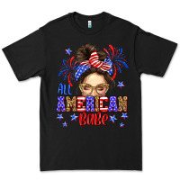 Black All American babe Premium Tee - Neo Western