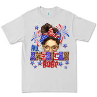 Dove Grey All American babe Premium Tee - Neo Western
