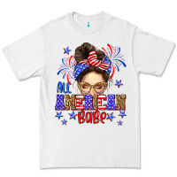 White All American babe Premium Tee - Neo Western