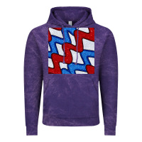 Cloud Purple Glitter 4th Of July Seamless Pattern Vintage Hoodie - BundleAndBundleShop