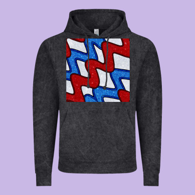 Glitter 4th Of July Seamless Pattern Vintage Hoodie Designed By Bundleandbundleshop