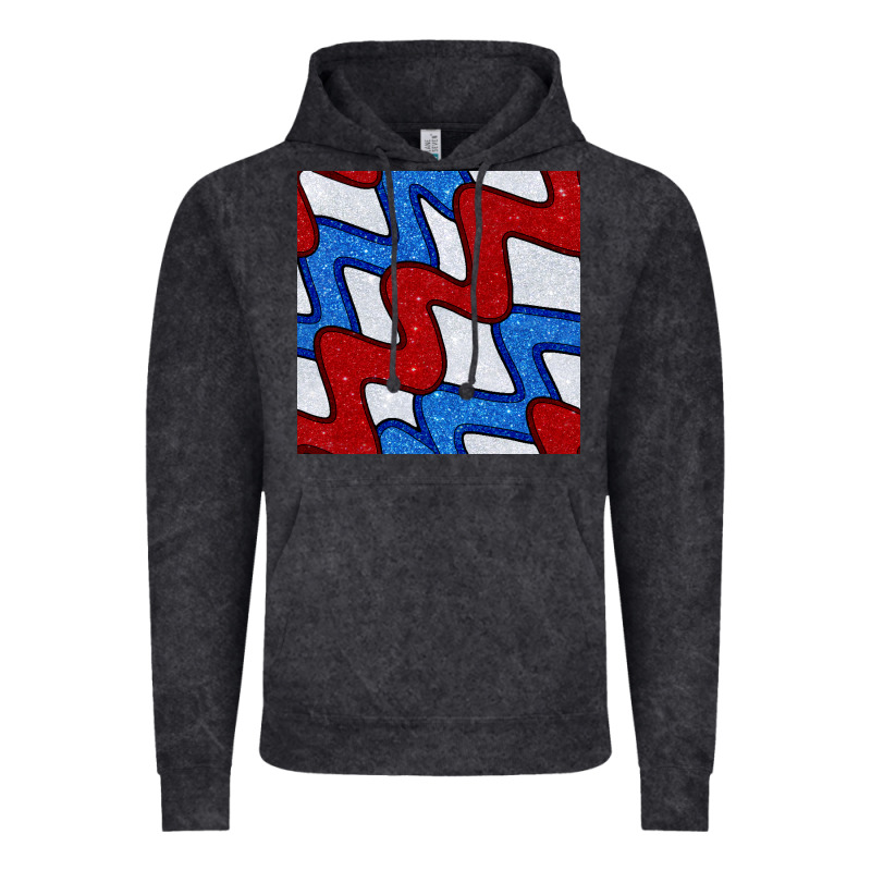 Glitter 4th Of July Seamless Pattern Vintage Hoodie by BundleAndBundleShop | Teevron