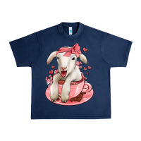 Navy valentines day lamb Urban Heavy Tee - Jasminsmagicworld