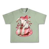 Oil Green valentines day lamb Urban Heavy Tee - Jasminsmagicworld