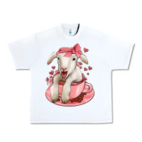 White valentines day lamb Urban Heavy Tee - Jasminsmagicworld