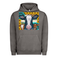 Pigment Tornado Cows Gemstone Sunflowers Tumbler Urban Hoodie - CowCowDesign