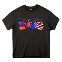 Love 4th Of July Heavy Core Tee | Teevron
