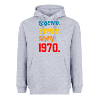 Heather Grey Legend Since May 1970 Heavyweight Hoodie - Bettercallsaul