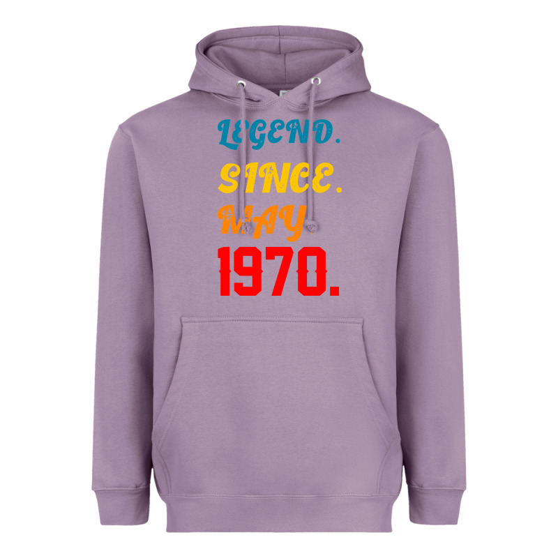 Legend Since May 1970 Heavyweight Hoodie by Bettercallsaul | Teevron