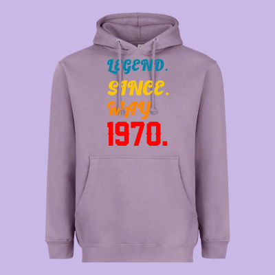 Legend Since May 1970 Heavyweight Hoodie Designed By Bettercallsaul