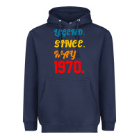 Navy Legend Since May 1970 Heavyweight Hoodie - Bettercallsaul