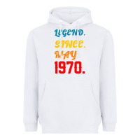 White Legend Since May 1970 Heavyweight Hoodie - Bettercallsaul