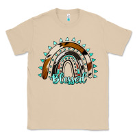 Mushroom blessed rainbow cowhide aztec Classic Tee - Jasminsmagicworld