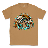 Toasted Coconut blessed rainbow cowhide aztec Classic Tee - Jasminsmagicworld