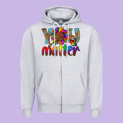 Lgbtq You Matter With Leopard Zipper Hoodie Designed By Bundleandbundleshop
