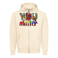 Sandshell Lgbtq You Matter With Leopard Zipper Hoodie - BundleAndBundleShop
