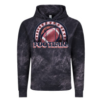 Cloud Black football rainbow Vintage Hoodie - JahusDesignShop