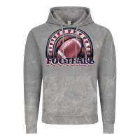 Cloud Rock football rainbow Vintage Hoodie - JahusDesignShop