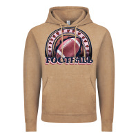 Vintage Coffee football rainbow Vintage Hoodie - JahusDesignShop