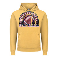Football Rainbow Vintage Hoodie | Teevron