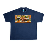 Navy it's fall y'all cow Urban Heavy Tee - Jasminsmagicworld