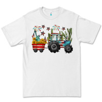 White 4th of july tractor Premium Tee - CowGirlArtShop