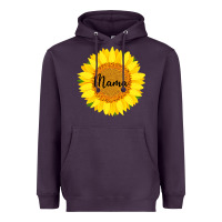 Plum Sunflower Mama Heavyweight Hoodie - Bettercallsaul