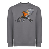 Storm Flying American Robin Heavyweight Sweatshirt - LillyAllenDesigns